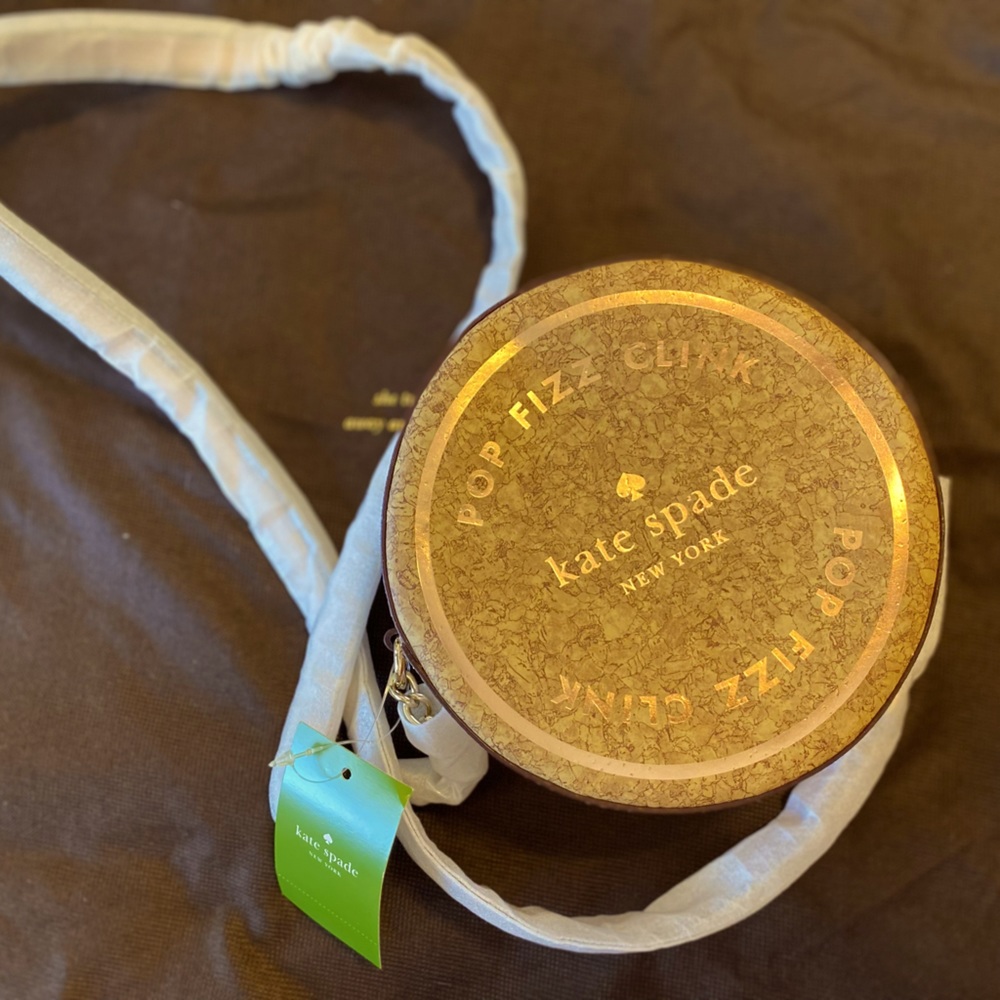 Kate Spade New York Bubble Over Micha Cork Crossbody NWT